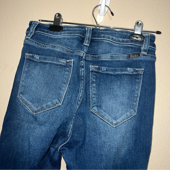 KanCan Jeans 27 Skinny Dark Wash Cropped Distressed *Maurices Exclusive* NWOT - Picture 5 of 7